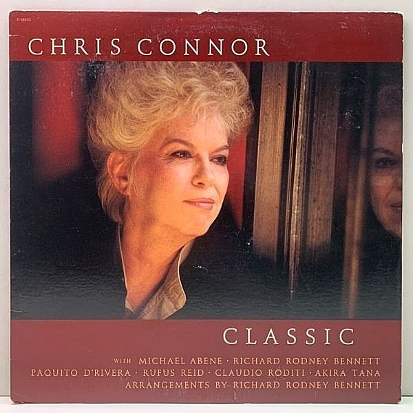 レコードメイン画像：美盤!! 1マト USオリジナル CHRIS CONNOR Classic ('86 Contemporary) 円熟味に溢れたクリス・コナー 晩年の傑作 LP