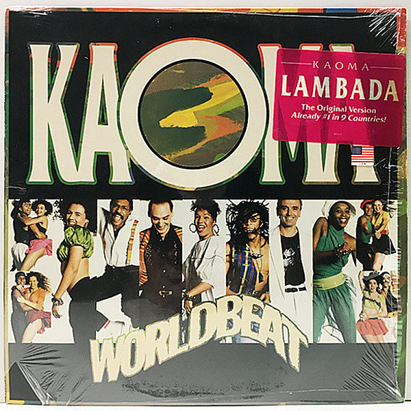レコードメイン画像：w./シュリンク＋ハイプステッカー!! 美品 1Aマト USオリジナル KAOMA Worldbeat (Epic) '89年 Lp アナログ 世界的ヒット Lambada ほか