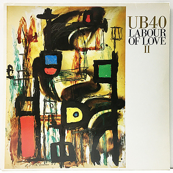 レコードメイン画像：【全編ジャマイカン佳曲のカヴァーで綴った名作】'89年 稀少アナログ 美品 UB40 Labour Of Love II オリジナル LEE PERRY／Here I Come 他