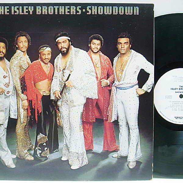 レコードメイン画像：白プロモ 美品 USオリジナル ISLEY BROTHERS Showdown ('78 T-Neck) 最高のグッド・メロウ GROOVE WITH YOU サンプリング
