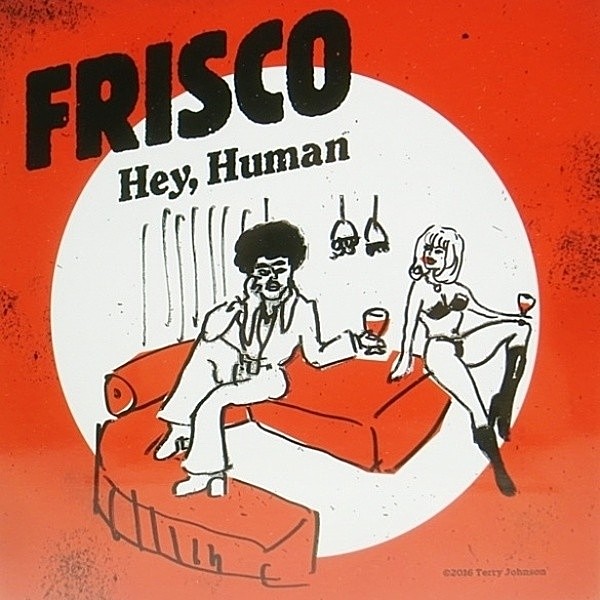 レコードメイン画像：BRIEF ENCOUNTERネタ FRISCO Hey human / LOU REED Walk on the Wild Side カヴァー 7インチ EP