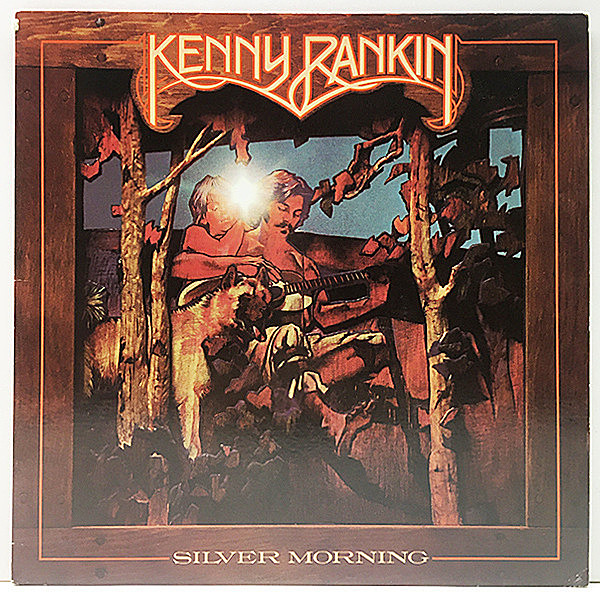 レコードメイン画像：【Wマーク無し BROADWAYアドレス Aマト】US 極美盤!! KENNY RANKIN Silver Morning ('74 Little David) 都会的センスで魅了するSSW／AOR