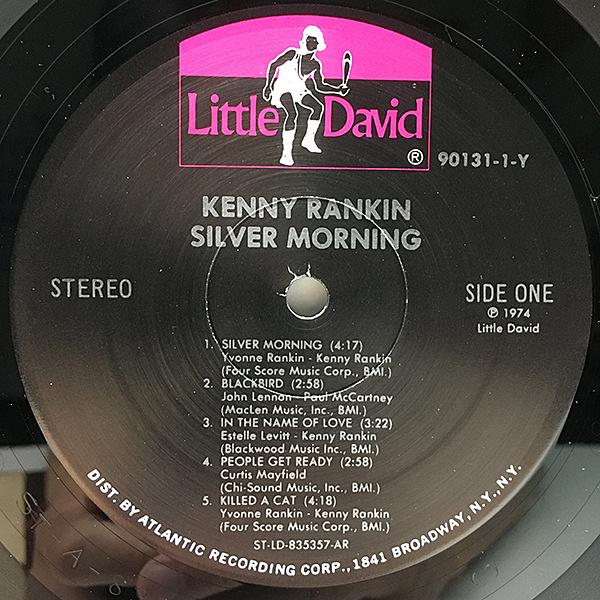 KENNY RANKIN / Silver Morning (LP) / Little David | WAXPEND KENNY RANKIN / Silver Morning (LP) / Little David | WAXPEND