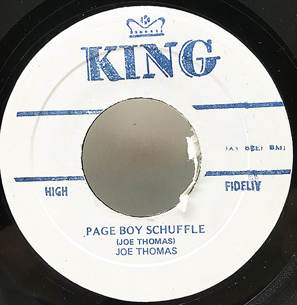 JOE THOMAS / MARVIN & JOHNNY / Page Boy Shuffle / Tick Tock