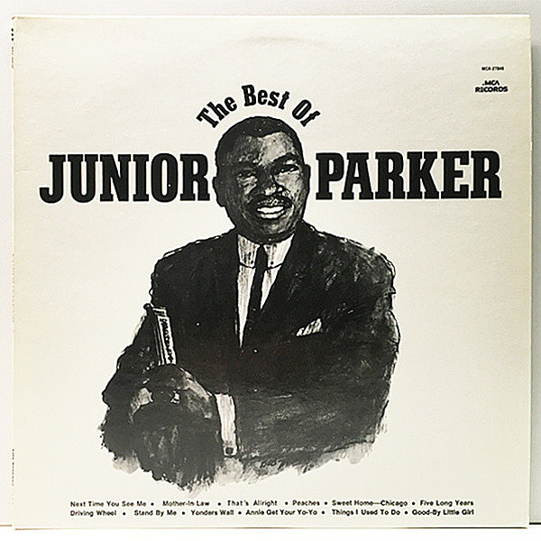 レコードメイン画像：【初期の名演を纏めたベスト盤】USプレス JUNIOR PARKER The Best Of ～ ('80 MCA) ジュニア・パーカー 米 [Duke] Lp