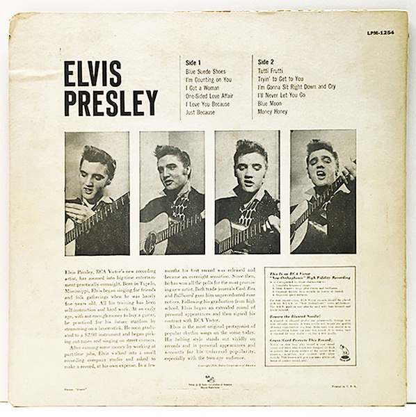 ELVIS PRESLEY / Same (LP) / RCA Victor | WAXPEND RECORDS