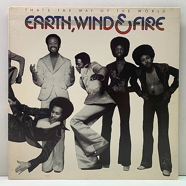 レコードメイン画像：良好!! 初版 BC無し TML刻印 USオリジナル EARTH WIND & FIRE That's The Way Of The World ('75 Columbia) Shining Star ほか 不朽の名作