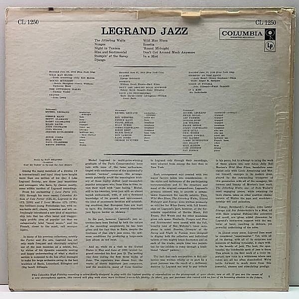 MICHEL LEGRAND / MILES DAVIS / Legrand Jazz (LP) / Columbia