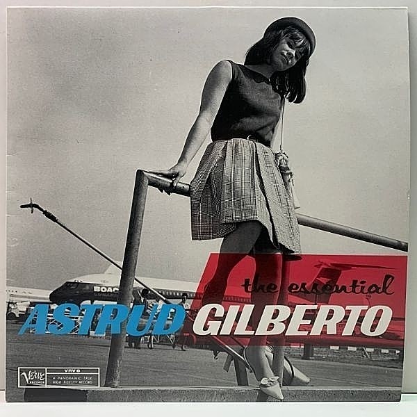 レコードメイン画像：良好!! Lp アナログ UKオンリー ASTRUD GILBERTO The Essential ～ ('84 Verve) STAN GETZ & JOAO GILBERTOとの共演など名演のオンパレード