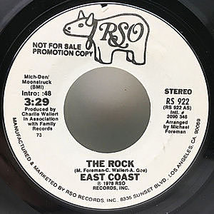 レコード画像：EAST COAST / The Rock