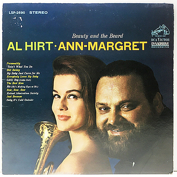 レコードメイン画像：【MARTY PAICHアレンジ／絶品のデュエット】良好!! 初版 太字DYNAGROOVE オリジナル ANN MARGRET・AL HIRT Beauty And The Beard 美女と髭