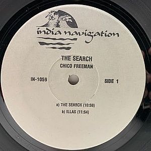 CHICO FREEMAN / The Search (LP) / India Navigation | WAXPEND