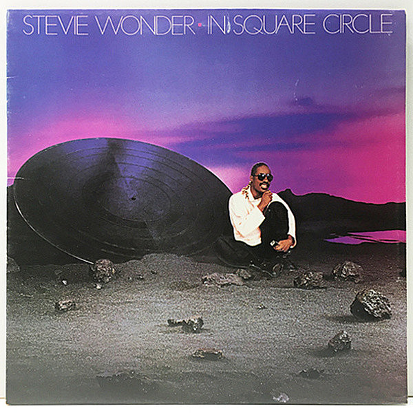 レコードメイン画像：美盤!! エンボス凹凸・ゲートフォルド 豪オリジナル STEVIE WONDER In Square Circle ('85 Tamla) Part-Time Lover, Overjoyed ほか