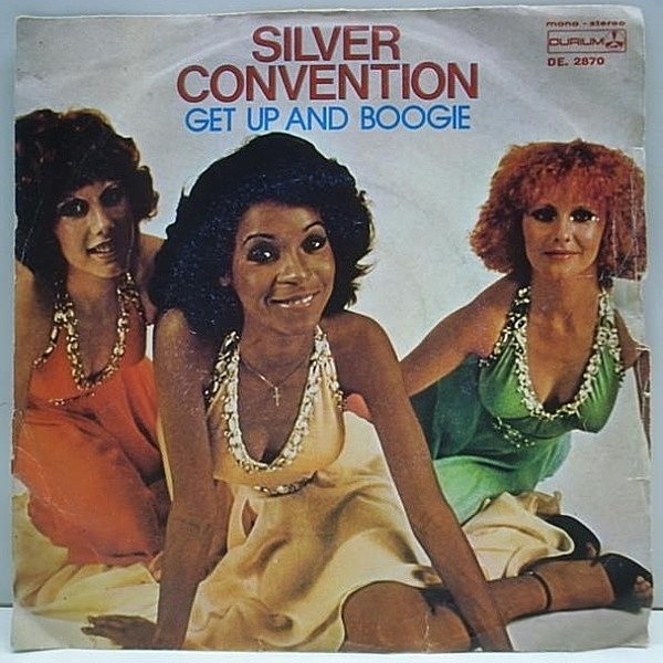 レコードメイン画像：GERMAN DISCO DANCER CLASSIC '76年 伊オリジナル 7インチ SILVER CONVENTION Get Up And Boogie / Son Of A Gun (Durium DE. 2870) 45RPM.