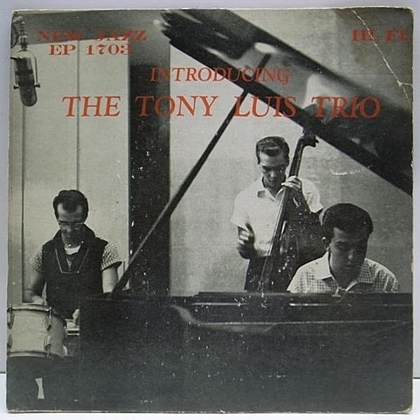 レコードメイン画像：極レア EP ONLY!! TONY LUIS TRIO Introducing / NEW JAZZ 1703