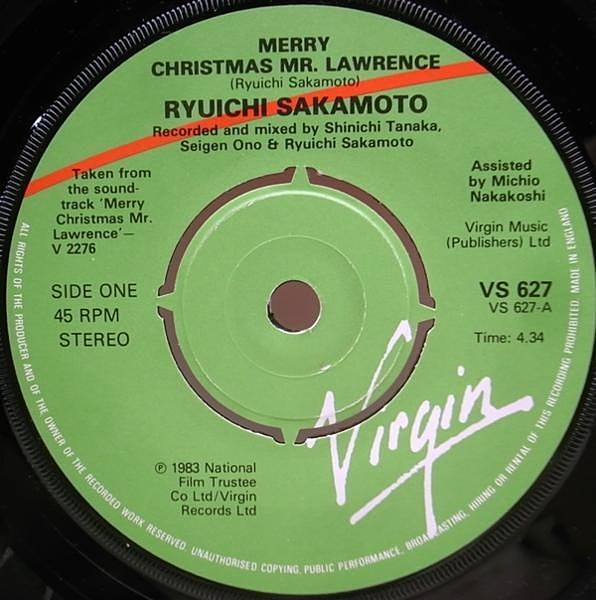 坂本龍一 / Ryuichi Sakamoto / Merry Christmas Mr. Lawrence (7 