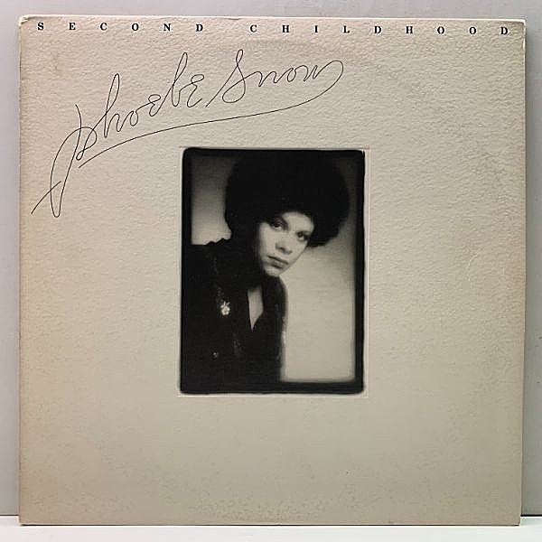 レコードメイン画像：極美盤!! 初版 PC規格 USオリジナル エンボス＆凹凸写真枠 PHOEBE SNOW Second Childhood ('76 Columbia) 女流 SSW フィービ・スノウ