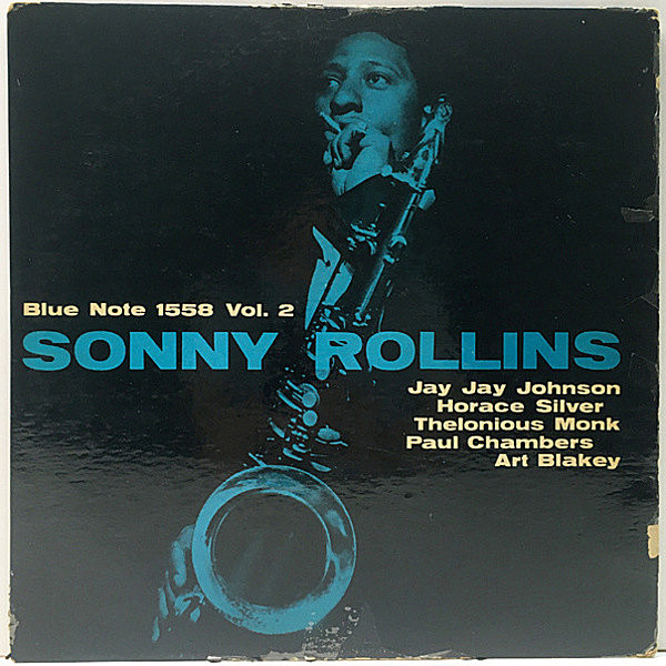 レコードメイン画像：【幻 入手難 両面NEWYORK 23 手書RVG】US 完全オリジナル SONNY ROLLINS Volume 2 (Blue Note BLP 1558) 47WEST 両溝 MONO | Vol.2 激レア