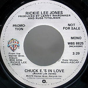 レコード画像：RICKIE LEE JONES / Chuck E.'s In Love
