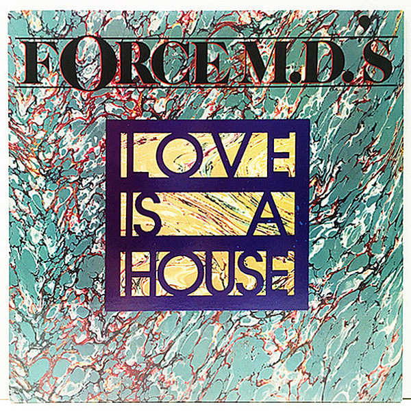 レコードメイン画像：【80'sグッド・メロウ】白プロモ 良好!! FORCE M.D.'s Love Is A House ('87 Tommy Boy) 甘茶 R&B, Downtempo 12インチ