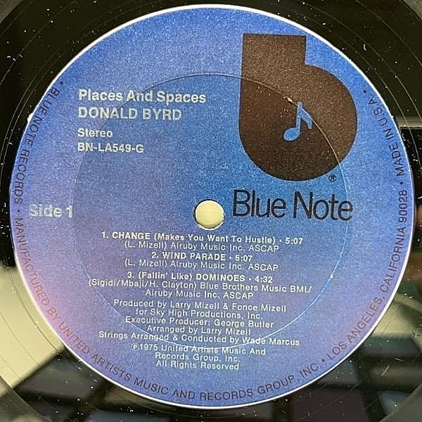 DONALD BYRD / Places And Spaces (LP) / Blue Note | WAXPEND