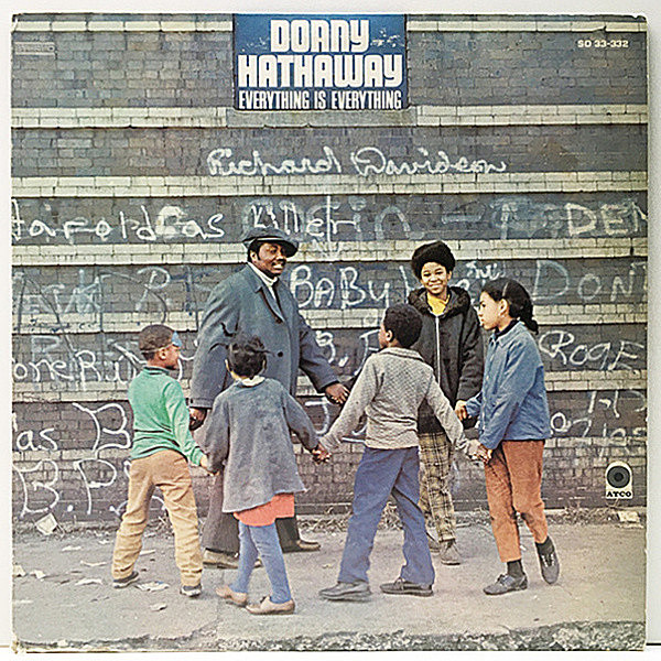 レコードメイン画像：良好!! 初版BROADWAYアドレス USオリジナル DONNY HATHAWAY Everything Is Everything ('70 ATCO) 新しきソウルの光と道 1st デビュー作