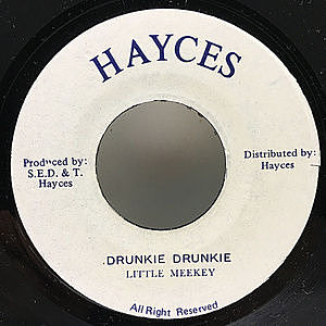 レコード画像：LITTLE MEEKEY / Drunkie Drunkie