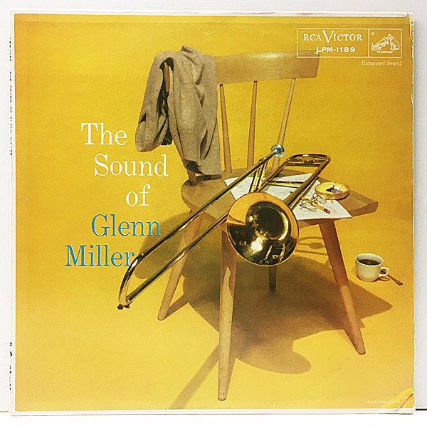 レコードメイン画像：良好盤!! MONO ニッパー犬 銀文字 深溝 USオリジナル GLENN MILLER Concert ('56 RCA LPM 1193) グレン・ミラー 名演集 初回 モノラル Lp