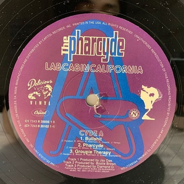 PHARCYDE / LabCabinCalifornia (LP) / Delicious Vinyl | WAXPEND RECORDS