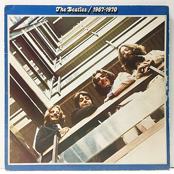 レコードメイン画像：【MASTERED BY CAPITOL刻印／米SKBO規格】THE BEATLES 1967-1970 (Capitol) US 2Lp ビートルズ 2枚組 青 ベスト BEST