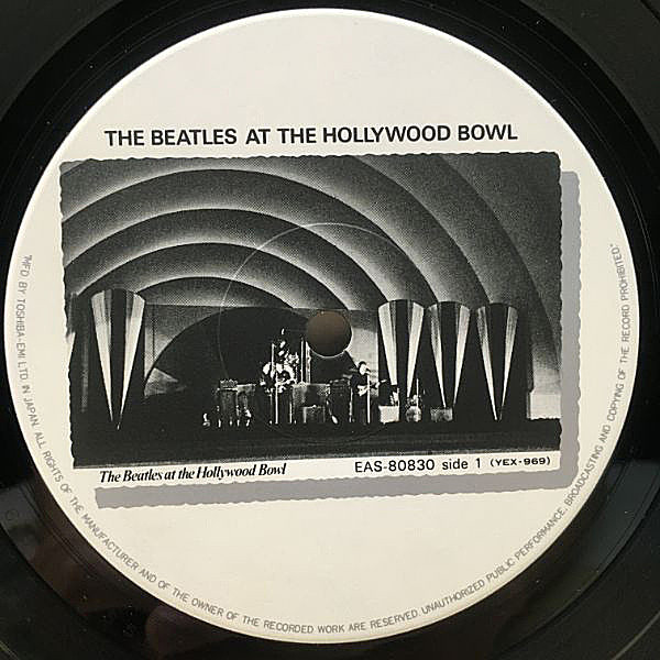 BEATLES / The Beatles At The Hollywood Bowl (LP) / Odeon