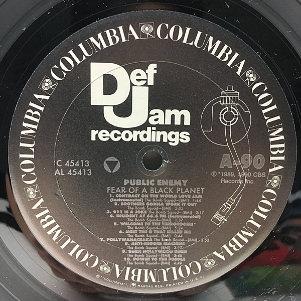 欧LP Public Enemy Fear Of A Black Planet 00602537998647 Def Jam Recordings,  /00260 Public Enemy: Fear Of A Black Planet LP - Def Jam | Official