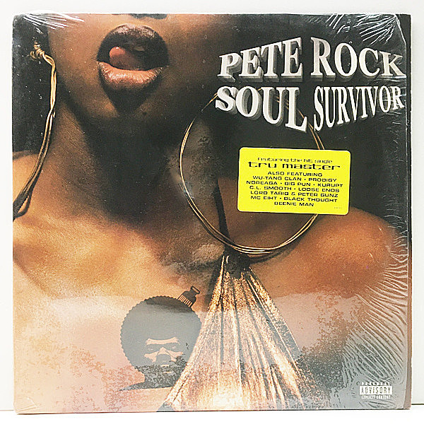 レコードメイン画像：【ソロ・1stアルバム】シュリンク良好!! 2Lp 米 USオリジナル PETE ROCK Soul Survivor ('98 Loud) C.L. SMOOTH, LARGE PROFESSOR