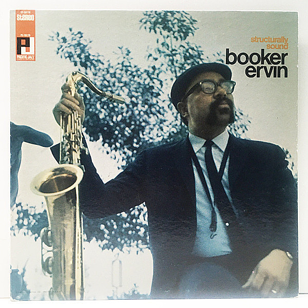 レコードメイン画像：レアな良好品!! USオリジナル BOOKER ERVIN Structurally Sound ('67 Pacific Jazz) Charles Tolliver, John Hicks, Red Mitchell