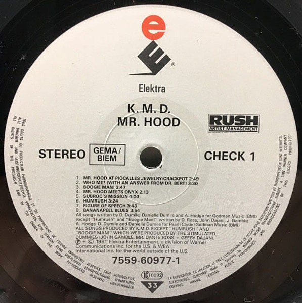 英2LP KMD Mr. Hood TEG755041 Elektra 未開封 /00660 KMD / Mr. Hood (LP) / Elektra | WAXPEND RECORDS