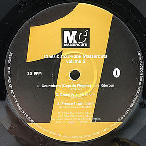 VARIOUS / Classic Jazz Funk Mastercuts Volume 5 (LP