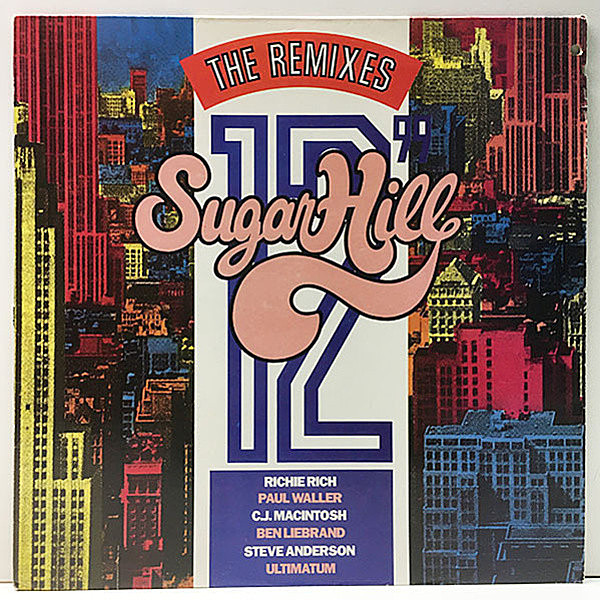 レコードメイン画像：【名門Sugar Hillの傑作がズラリ】'90年 UKオリジナル The 12 Remixes (Essential) Lp That's The Joint, 8th Wonder, The Message Part 1