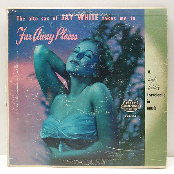 レコードメイン画像：悩殺美女!! Essex Orig. JAYE WHITE / Moody Night Music 良盤!!