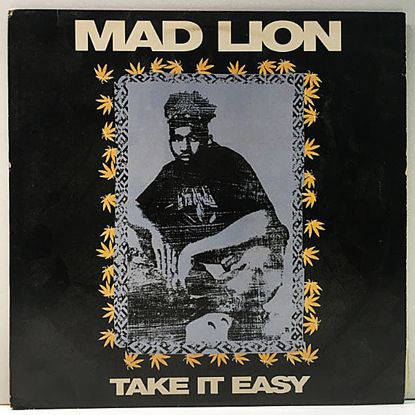 レコードメイン画像：Prod. & Remix KRS-ONE【Ragga HipHop Classic】USオリジナル MAD LION Take It Easy ('94 Weeded) c/w Big Box Of Blunts
