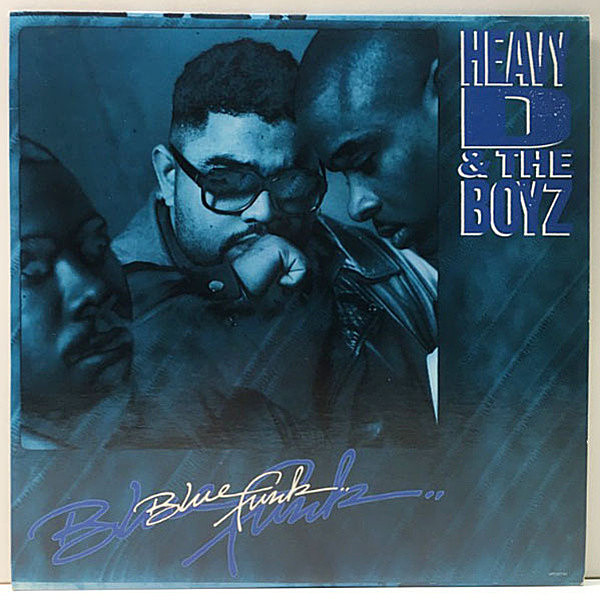 レコードメイン画像：【prod. PETE ROCK, DJ PREMIR】良好!! '92年 USオリジナル HEAVY D & THE BOYZ Blue Funk (Uptown) Jesse West, 3rd Eye, Guru ほか