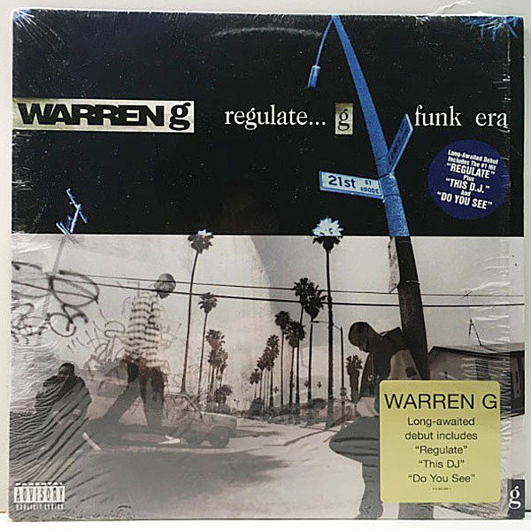 レコードメイン画像：ハイプシール付き!シュリンク美品! USオリジナル WARREN G Regulate... G Funk Era ('94 Violator) Nate Dogg, Dr Dre, G-Funk 金字塔