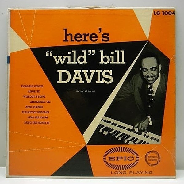 WILD BILL DAVIS / Here's (10) / Epic | WAXPEND RECORDS