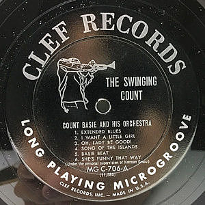 COUNT BASIE / The Swinging Count (LP) / Clef | WAXPEND RECORDS