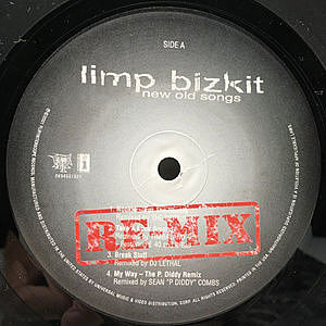 limp bizkit LP レコード リンプビズキット korn