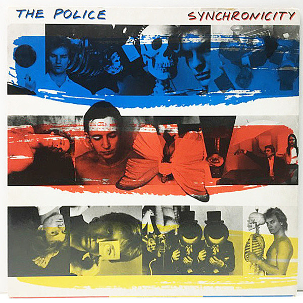 レコードメイン画像：【半透明盤・黄金色】RL刻印(Bob Ludwig)+MASTERDISK刻印 USオリジナル THE POLICE Synchronicity (A&M) ポリス／シンクロニシティ 米 初回