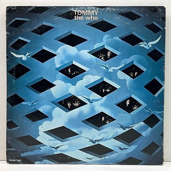 レコードメイン画像：【冊子付き】美盤!! 2LP 米オリジナル THE WHO Tommy ('69 Decca DXSW 7205) ザ・フー／トミー US 初版 マルチバー 黒ツヤ w/ Booklet