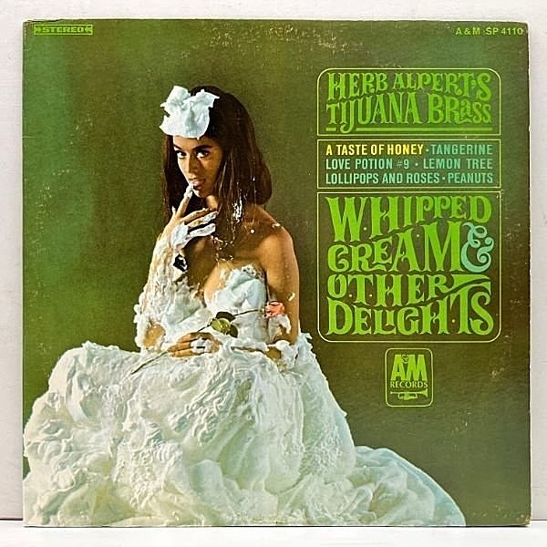 レコードメイン画像：良好!!【初版 R無し USオリジナル】HERB ALPERT & Tijuana Brass Whipped Cream ('65 A&M) オールナイトニッポンのテーマ 米 初回プレス