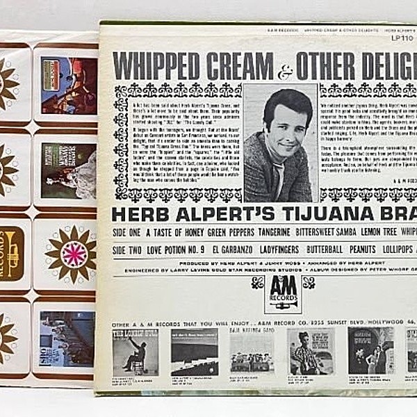 HERB ALPERT - WHIPPED CREAM / オールナイトニッポン HERB ALPERT - WHIPPED CREAM / オールナイトニッポン - メルカリ
