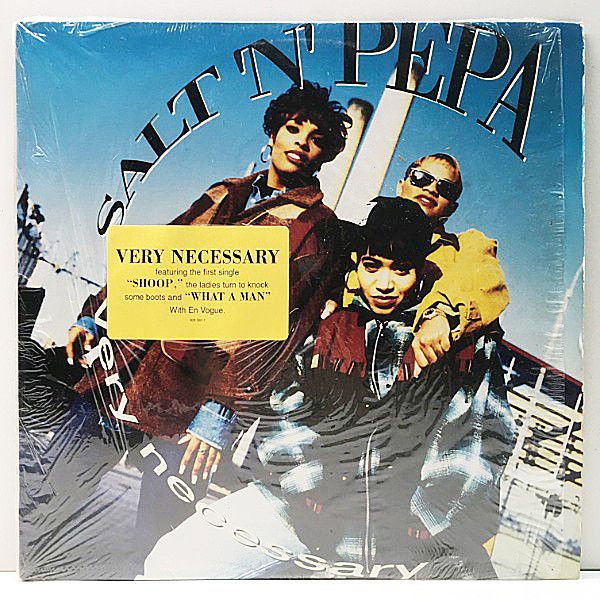 レコードメイン画像：w./シュリンク＋ハイプステッカー!! '93年 USオリジナル SALT N PEPA Very Necessary | Shoop, Big Shot, EN VOGUE参加のWhatta Man ほか