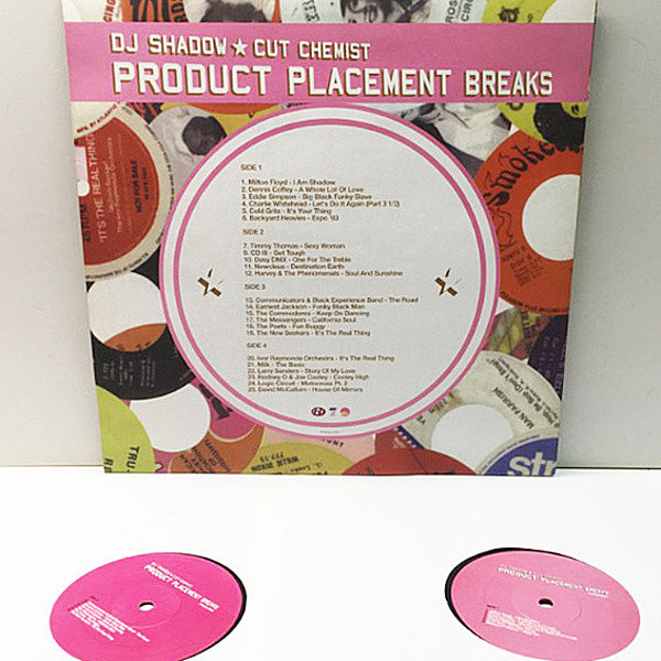 洋楽 Product Placement Breaks DJ SHADOW Product Placement Breaks - Album by DJ Shadow & Cut Chemist